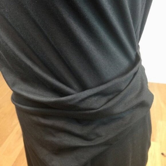 Theory Rubric Ruched Stretch Jersey Tank Dress L - Picture 3 of 6